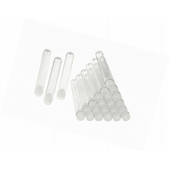 SE 87024DB-TUBE 24 Bead Tubes in Pail with Lid, Clear