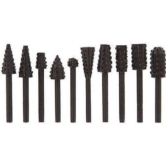 SE Alloy Steel Wood Rasps (10 PC.) - RA8112
