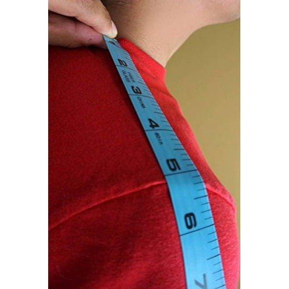 SE Assorted Color 5' Double Sided Tailor's Measuring Tapes (6-Pack) - MT9R-6