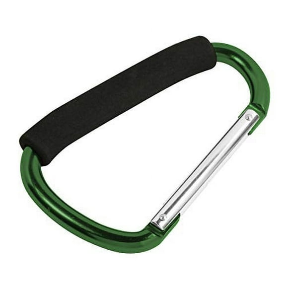 SE Assorted Color Jumbo Aluminum Carabiners (12 PC.) - 1297A-12