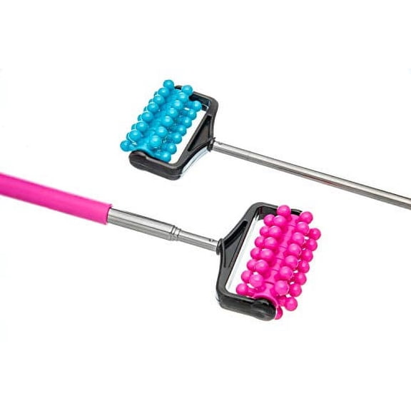 SE Assorted Color Seven Ring Roller Massagers (2 PC.) - EBM1259-12-2