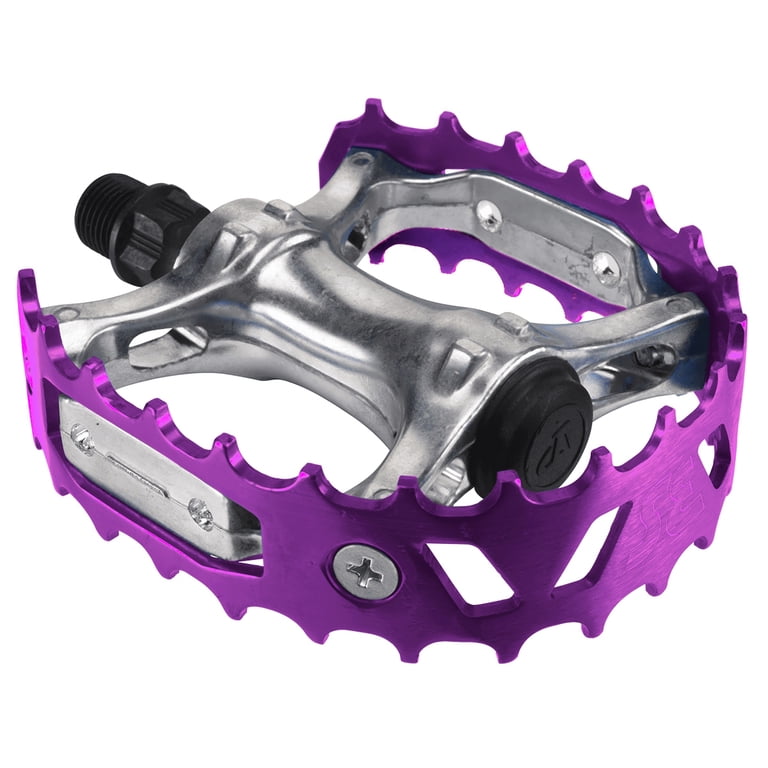 Pédales BMX Black Ops 747 Bear Trap – Alu 9/16 Noir Pour Vélo Cruisers