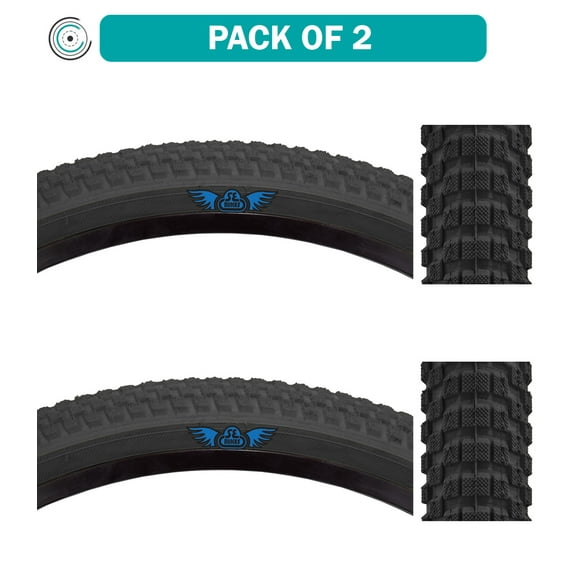 SE Bikes Cub 26 x 2.0 Clincher Wire TPI 65 Black/Black Reflective BMX Bike Tire