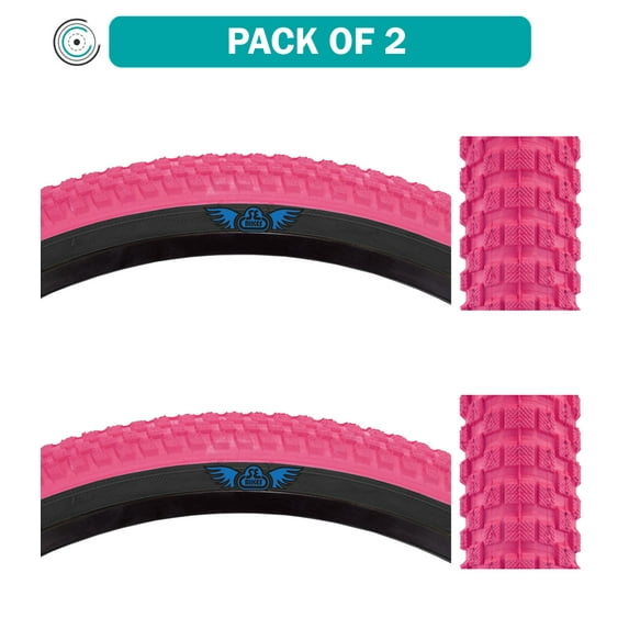 SE Bikes Cub 26 x 2.0 Clincher Wire TPI 65 Pk/Black Reflective BMX Bike Tire