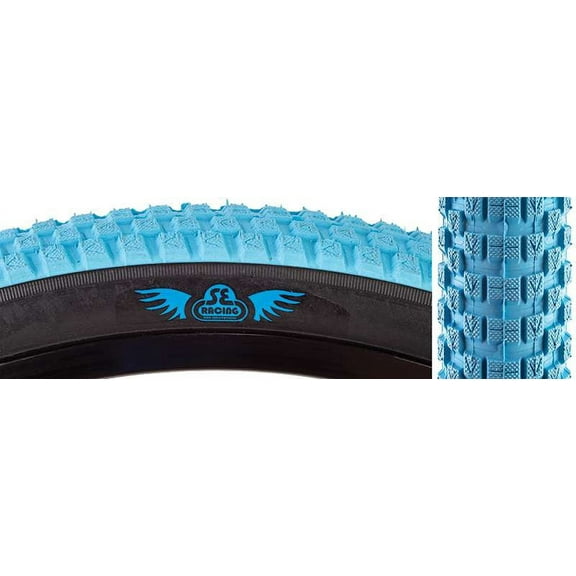 SE Bikes Cub BMX Bike Tire 26" x 2.0" Light Blue/Black