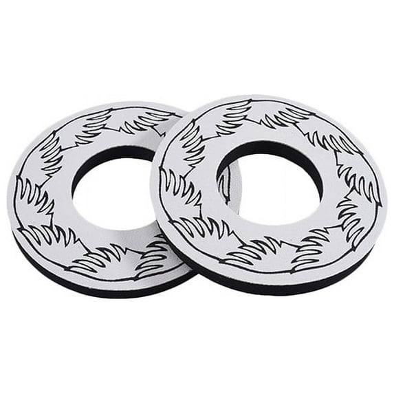 SE Bikes Donuts Wing Grips White