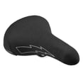 thumbnail image 1 of Se Bikes Flyer Seat BMX - Black 155mm Width Chrome Plated Steel Rails, 1 of 2