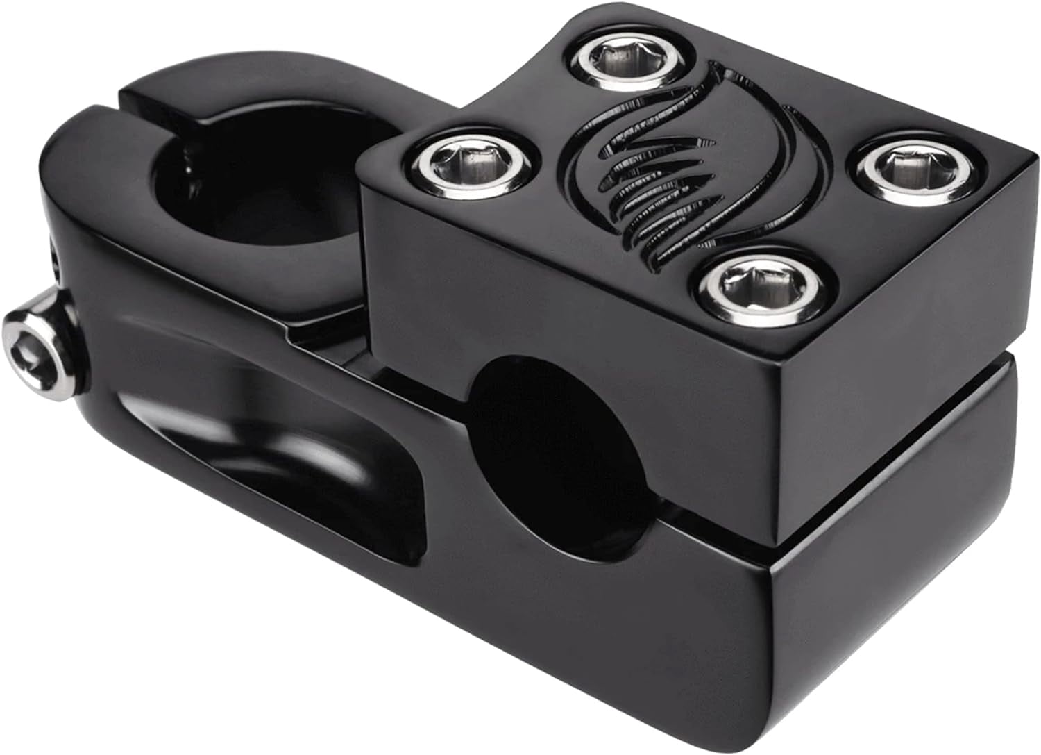 Potence BMX SE Racing Narler, Noire, 55mm, Diamètre De Guidon 22.2mm, Neuve