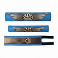 thumbnail image 1 of SE Bikes Wing Bike Frame Pad Set Wing Fade Blue/Brown, 1 of 1