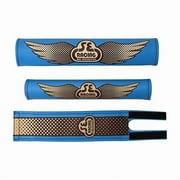 SE Bikes Wing Bike Frame Pad Set Wing Fade Blue/Brown