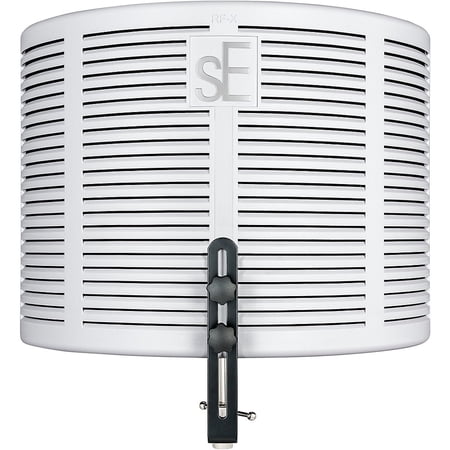 sE Electronics White RF-X Reflexion Filter X Portable Vocal Booth