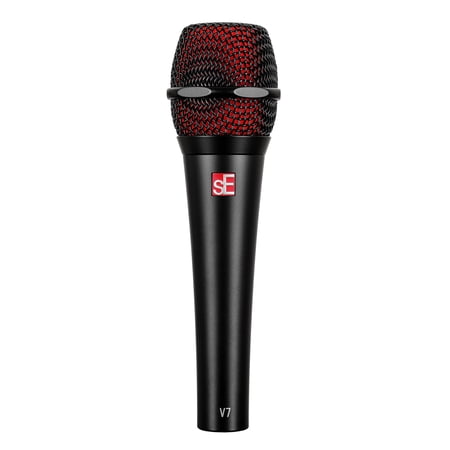 sE Electronics V7 Black Dynamic Supercardioid Handheld Vocal Microphone