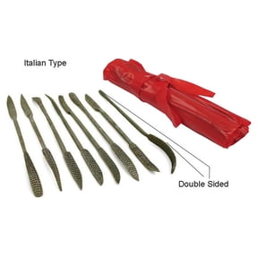8 Piece Riffler Rasp Set