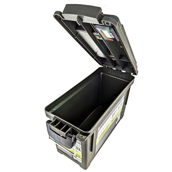 SE Illuminated Dry Box with Detachable Lid and Light, Waterproof Dry Box Protective Case