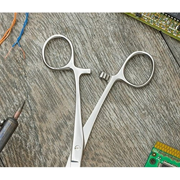 SE Olsen Hagar Needle Nose with 5-1/2" Fishing Forceps Cutter - 666 OHN