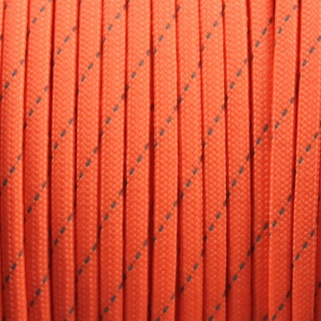 SE PC503OR55 Survivor Series Emergency Orange with Reflective Tracer 7-Strand 550 Paracord