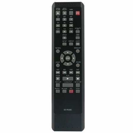 SE-R0265 Replace Remote for Toshiba Recorder D-R420KU D-R430KU D-R400KU DR430