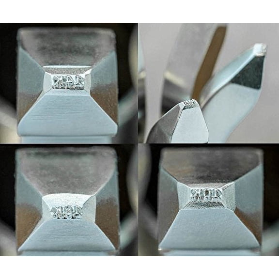 SE Ring Marking Stamp Set with Stand and Hammer (6 PC.) - JT-RMS6P