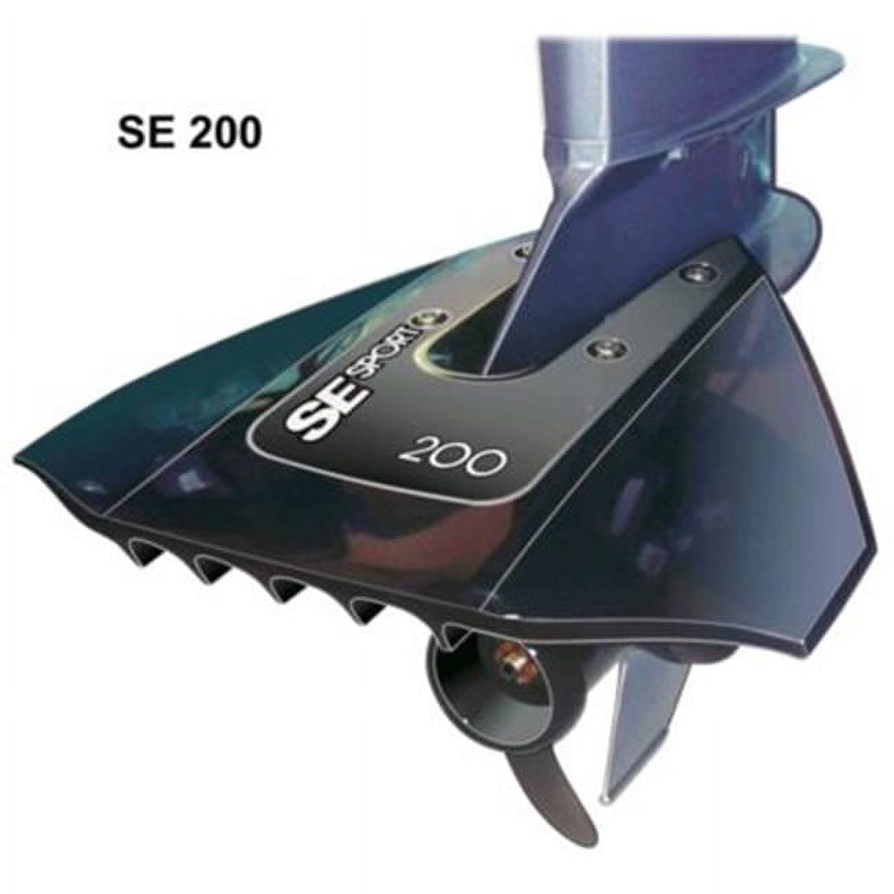 SE Sport, Hydrofoil, Fits 8 to 40HP Outboard, Black, Multicolor