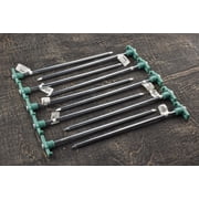 SE Steel 10.5" Tent Stakes, 20 Pack