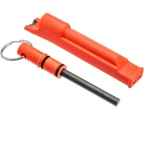 SE Survivor Series 3-in-1 Orange Firestarter Tool - FS385OR Emergency Orange Orange