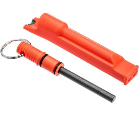 SE Survivor Series 3-in-1 Orange Firestarter Tool - FS385OR Emergency Orange Orange