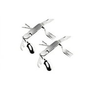 SE Survivor Series 7-in-1 Multifunctional Camping Tools 2-Pack - KC5006S-2
