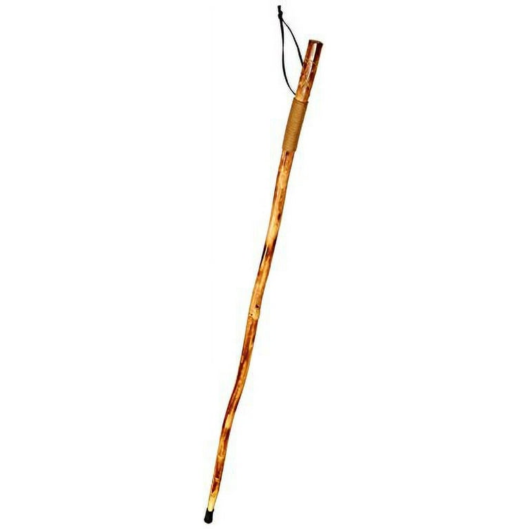 SE Survivor Series Hand Carved Wolf Hiking Stick, 55