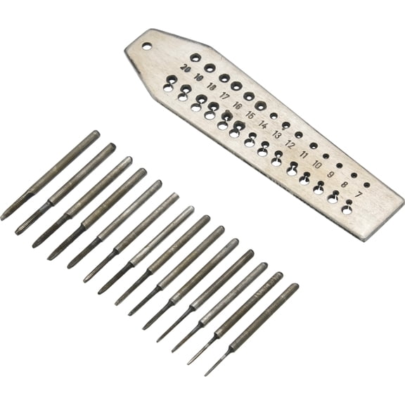 SE TM15 15-Piece Tap & Die Set