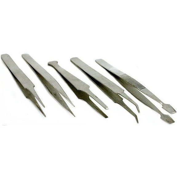 SE TW2-405 5Pc. Hobby Tweezer Set