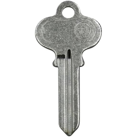 SE1 Brass Nickel Plated Blank Key, 100/Pack$$Tools & Hardware Other