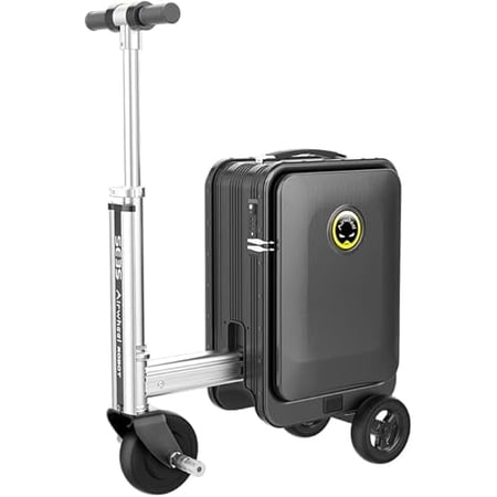 SE3S Airwheel Smart Rideable Suitcase, Lightweight Electric Luggage Scooter For Travel With Digital Lock, Waterproof And Lightweight