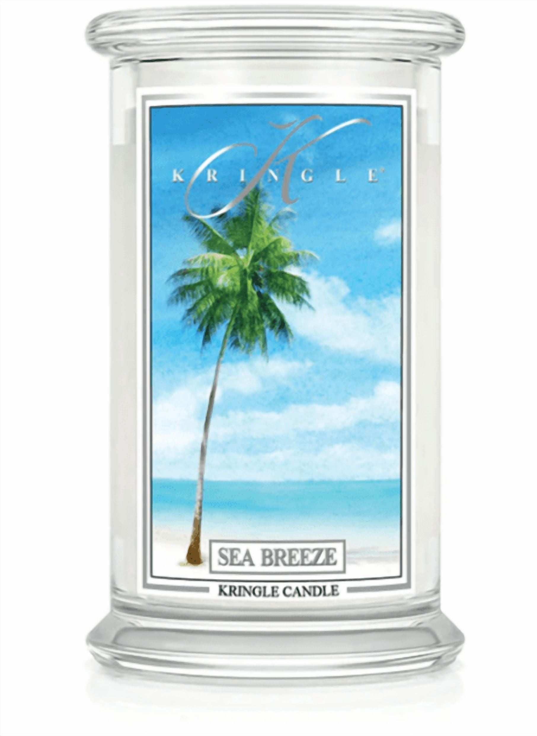 SEA BREEZE Large 2-Wick 22 oz 100 Hour Jar by Kringle Candles