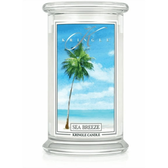 SEA BREEZE Large 2-Wick 22 oz 100 Hour Jar by Kringle Candles