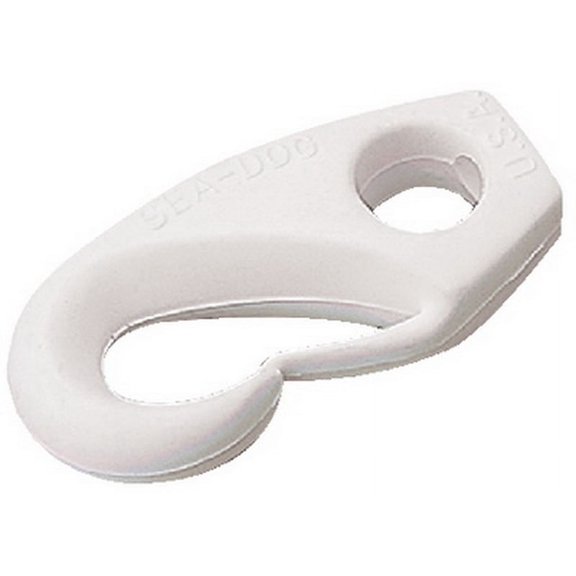 SEA DOG CORPORATION Shock Cord Clip 3/8" Nylon, White