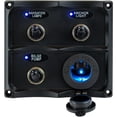 thumbnail image 1 of SEA DOG NYLON SWITCH PANEL IP68 3 TOGGLES W/LED LIGHTED, 1 of 2