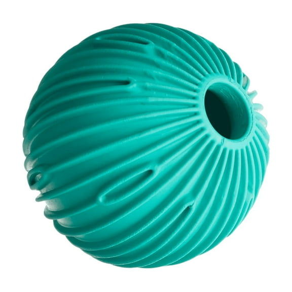 BARK Super Chewer Sea Foam Reef Ball Green Rubber Dog Toy
