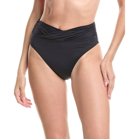 SEA LEVEL AUSTRALIA womens  Essentials Wrap High-Waist Bikini Bottom, 4