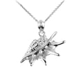thumbnail image 1 of SEA LION PENDANT NECKLACE IN STERLING SILVER :  Pendant with 16" chain, 1 of 1