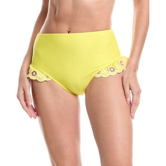 SEA NY womens Arabella Bikini Bottom, XXS, Yellow