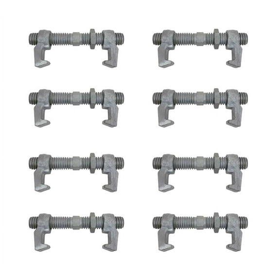 SEA Rail Shipping Container Bridge Fittings Clamp - Used to Connect Shipping Containers Together (260 mm (8 - Pack))
