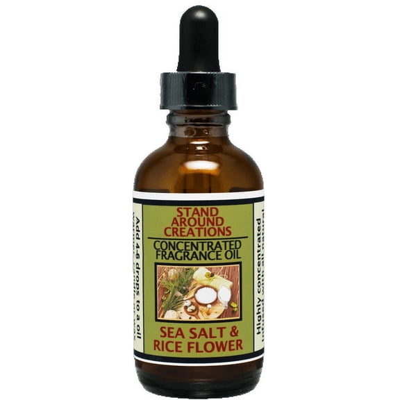 SEA SALT & RICE FLOWER FRAGRANCE OIL 2-FL. OZ.