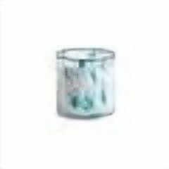 SEA SALT and COASTAL MIST Blue Opal Zodax Scented Jar Candle - 30 oz