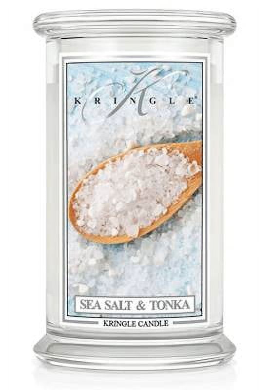 SEA SLAT TONKA Large 2-Wick 22 oz 100 Hour Hour Jar by Kringle Candles
