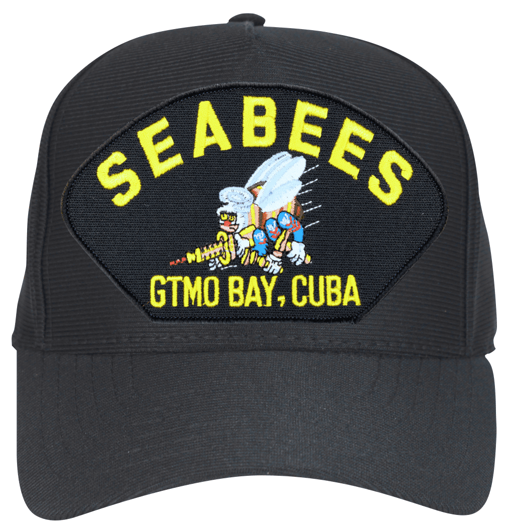 SEABEES with Bee GTMO Bay Ball Cap - Walmart.com