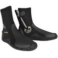 thumbnail image 1 of SEAC Basic HD Neoprene Scuba Boot Shoes with Side Zipper, Size 9.5, Black, 1 of 11