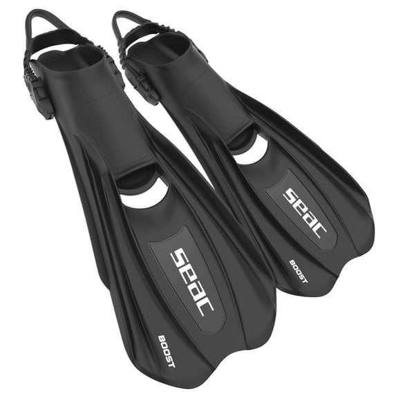 SEAC Boost Diving Fins, Color: Black, Size: L/XL