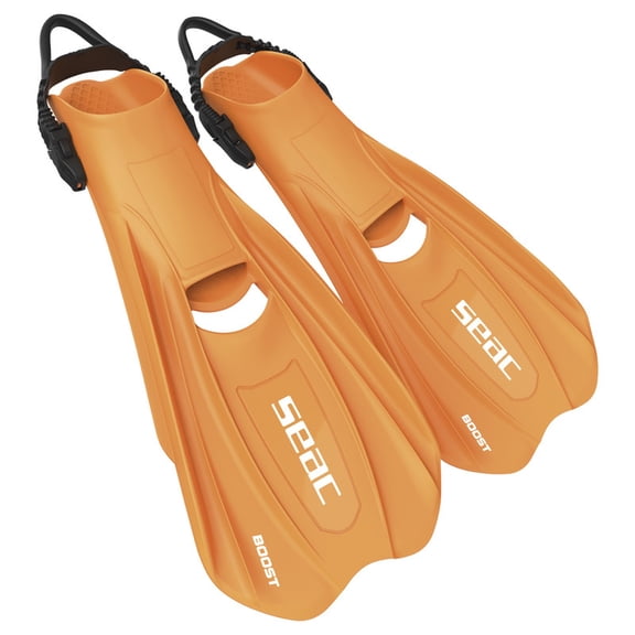SEAC Boost Diving Fins, Color: Orange, Size: M