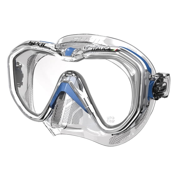SEAC Italica Single-Lens Dive Mask (Blue)
