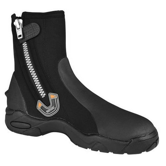 SEAC Pro HD 6mm Neoprene Wetsuit Boots with Side Zipper - XXX-Large